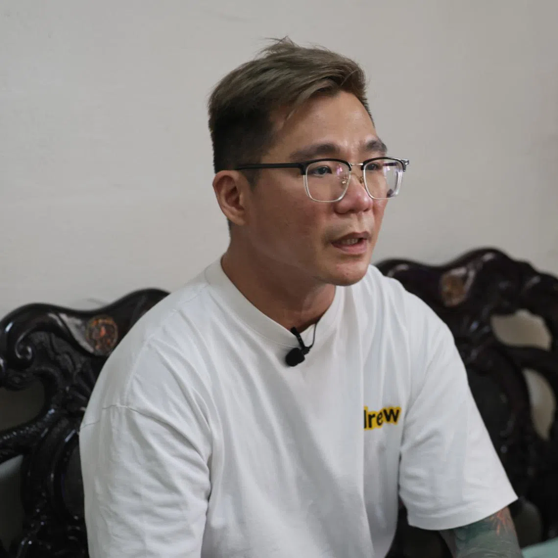 Mr Delfard Tay's daughter died of multiple injuries after falling from a height.