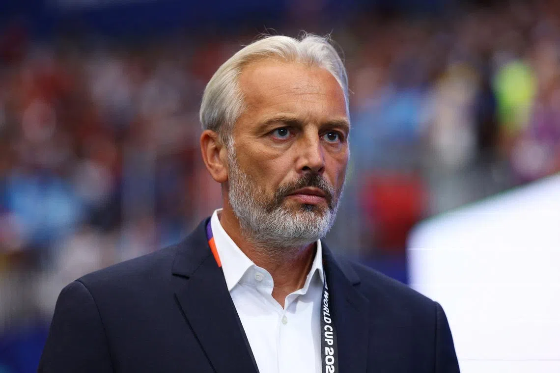 Soccer Football - FIFA World Cup 2026 - Round of 32 - England v DR Congo - Atlanta Stadium, Atlanta, Georgia, U.S. - July 1, 2026 DR Congo coach Sebastien Desabre before the match IMAGN IMAGES via Reuters/Nathan Ray Seebeck