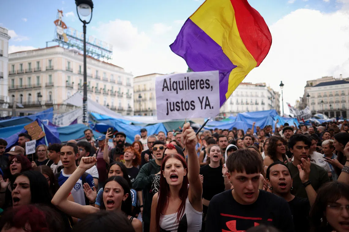 Spain faces more fury over housing after Parliament rejects decree to ban evictions, among others