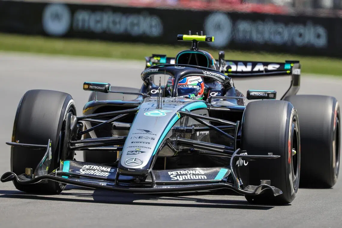 Mercedes’ Kimi Antonelli fastest in incident-hit Canadian Grand Prix practice