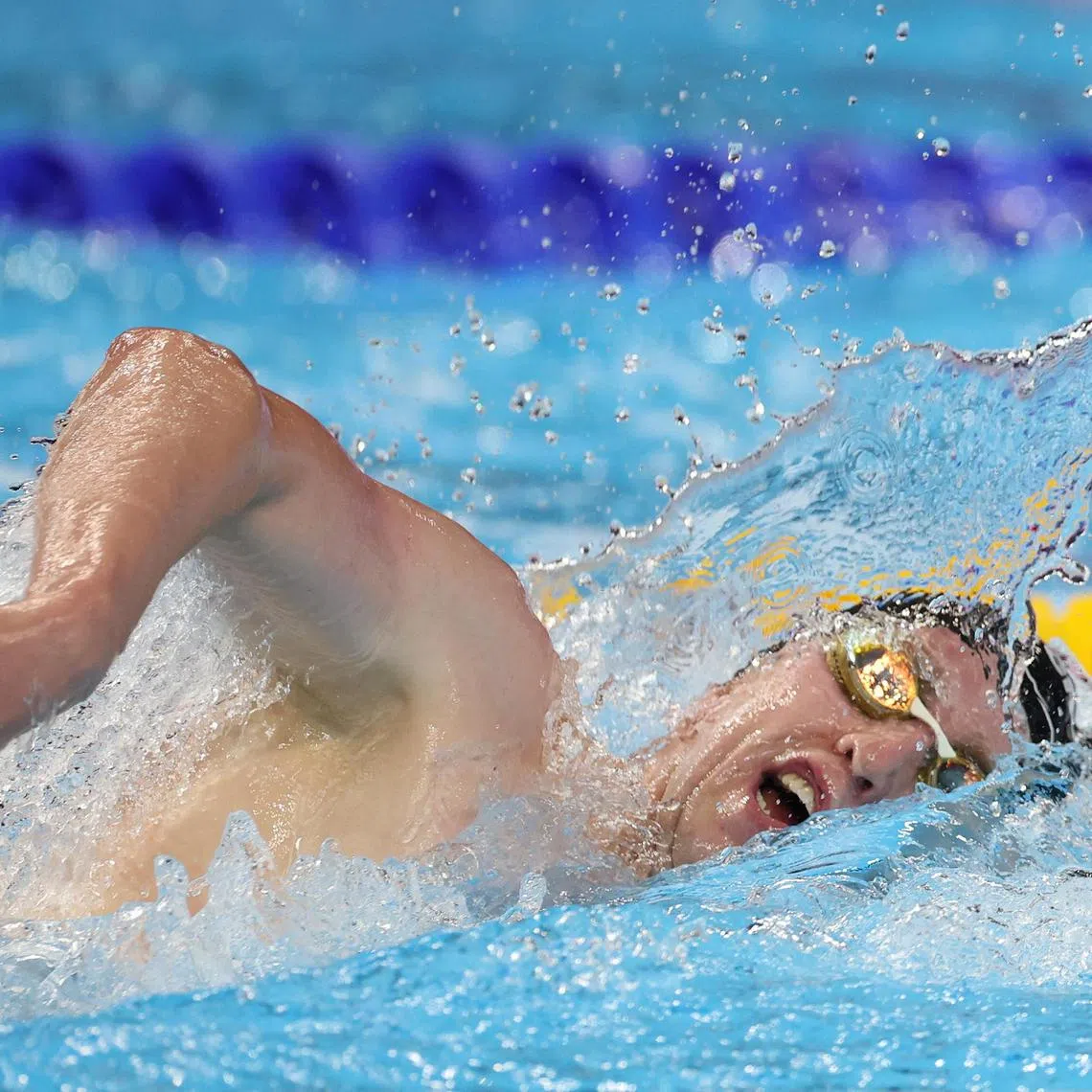 Ireland's defending champion Daniel Wiffen finishes eighth overall in the World Aquatics Championships men's 800m freestyle heats.