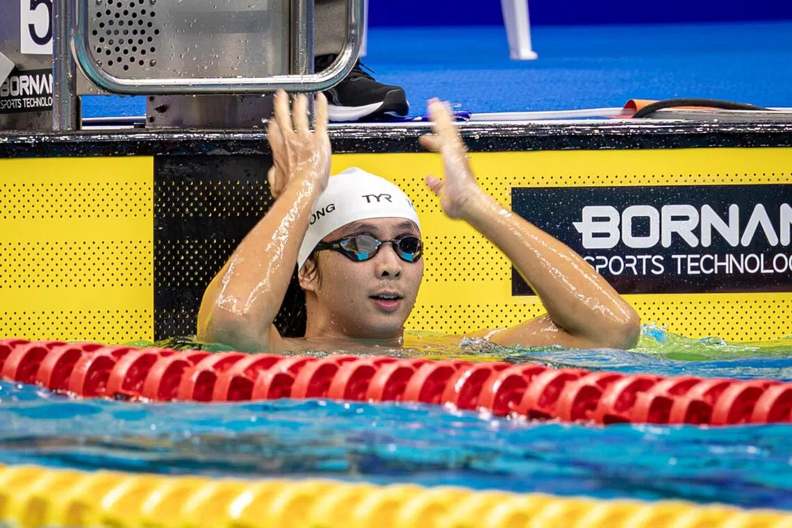 2026 Asian Para Games - Para Swimming - Men's 100m Freestyle S7 Final - Nagoya City General Gymnasium [Rainbow Pool], Nagoya, Aichi, Japan - 20261020
Singapore's TOH WEI SOONG in action.
Mandatory Credit: SNPC/Dyan Tjhia