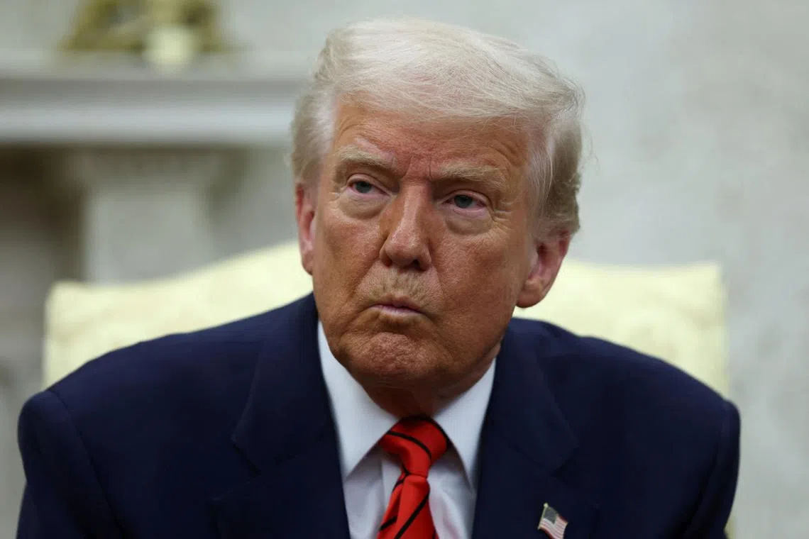 Mr Trump has taken a hardline stance against drugs entering the United States from Mexico and Canada. 