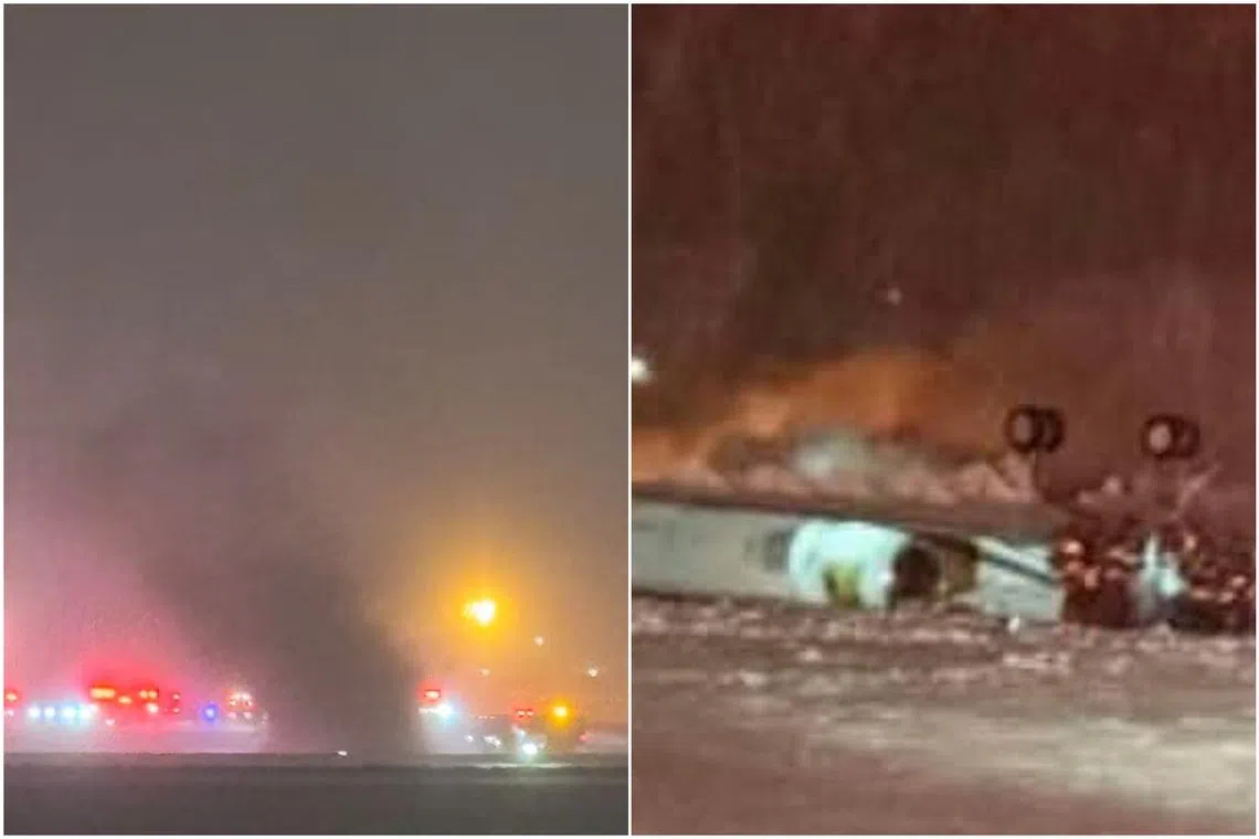 The crash of the twin-engine turbo-fan jet Bombardier Challenger 600 occurred in snowy weather and in low visibility conditions.