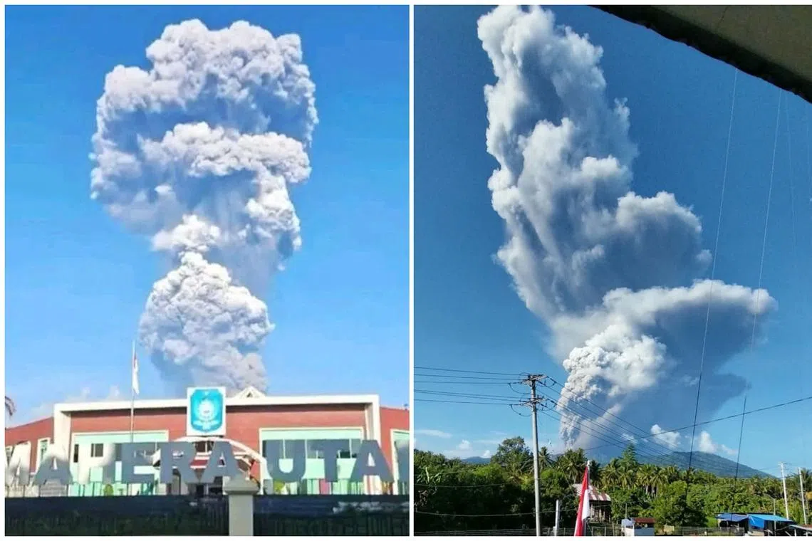 Two Singaporeans among 3 hikers feared dead after Mount Dukono eruption in Indonesia