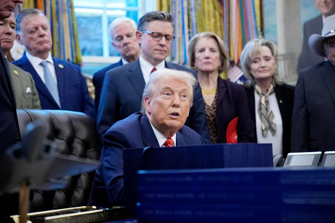 US President Donald Trump 