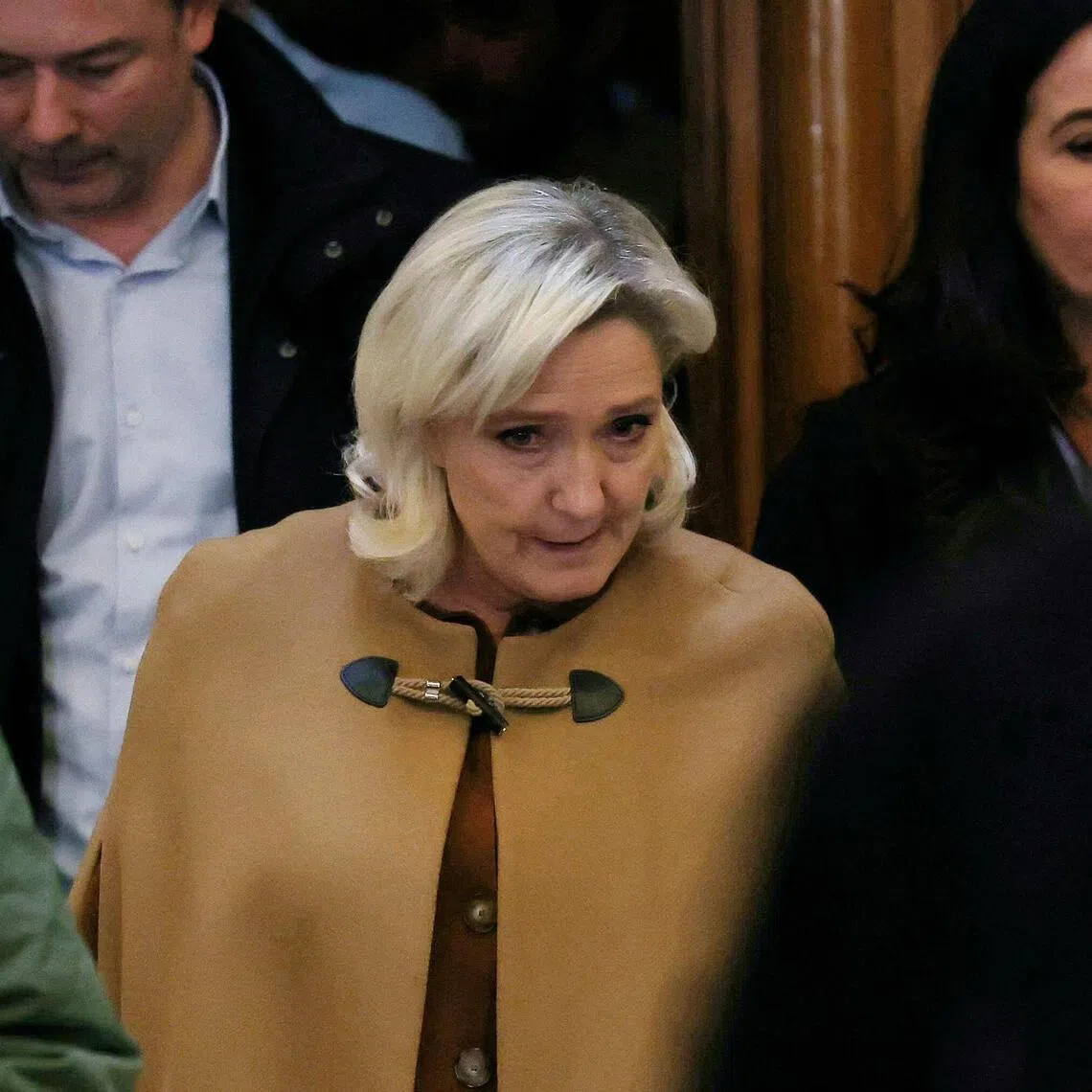 Far-right leader Marine Le Pen risks the maximum sentence of 10 years in prison and a fine of one million euro if her appeal fails.