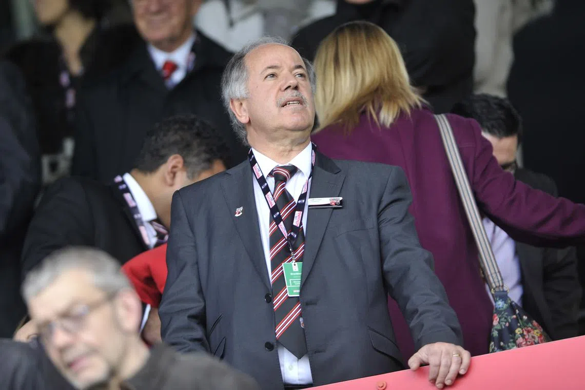 Football - Fulham v Brentford - Sky Bet Football League Championship - Craven Cottage - 14/15 - 3/4/15 Brentford chairman Cliff Crown 
Mandatory Credit: Action Images / Adam Holt/ File Photo
