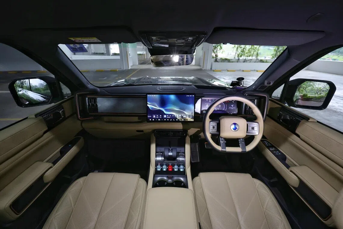 High-quality finishing mixed with fun design features makes the cabin feel special.