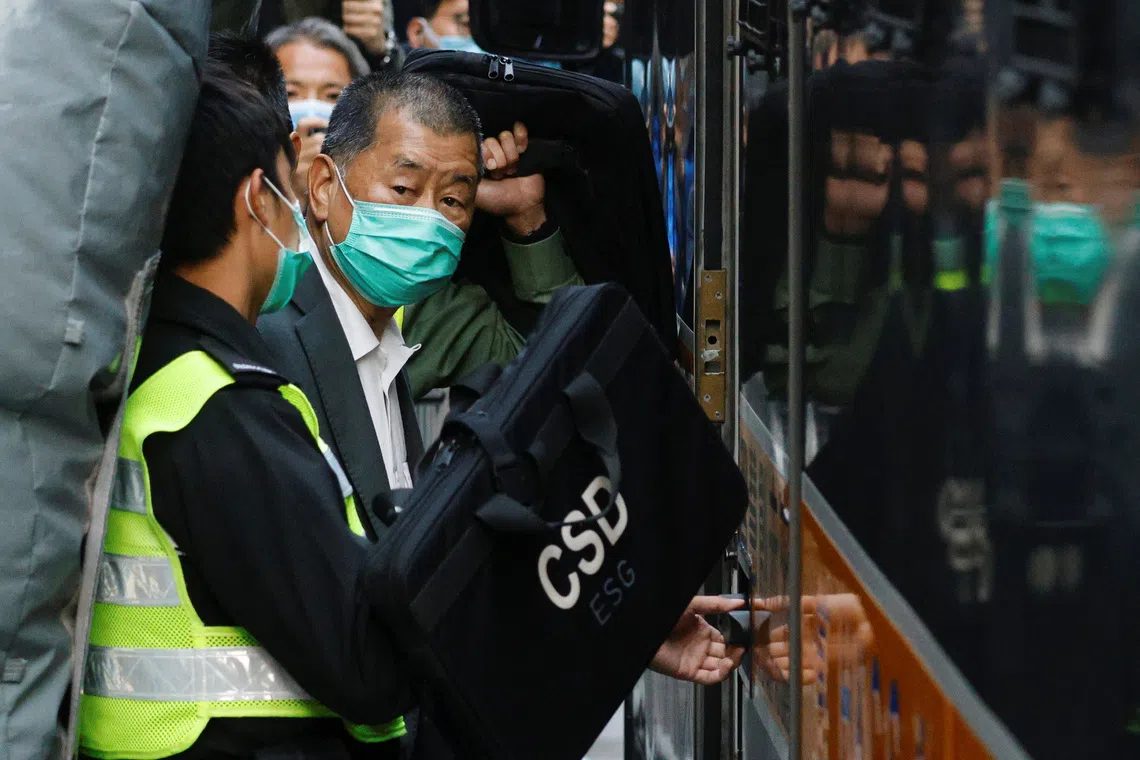Trump says he will push for release of jailed Hong Kong media mogul Jimmy Lai in Xi talks