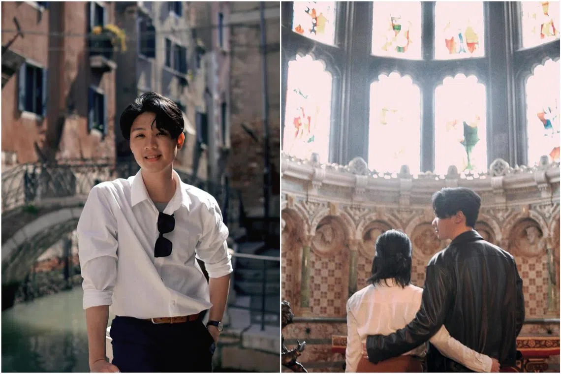 Chen Xi said he met his fiancee four years ago through an online language exchange course.