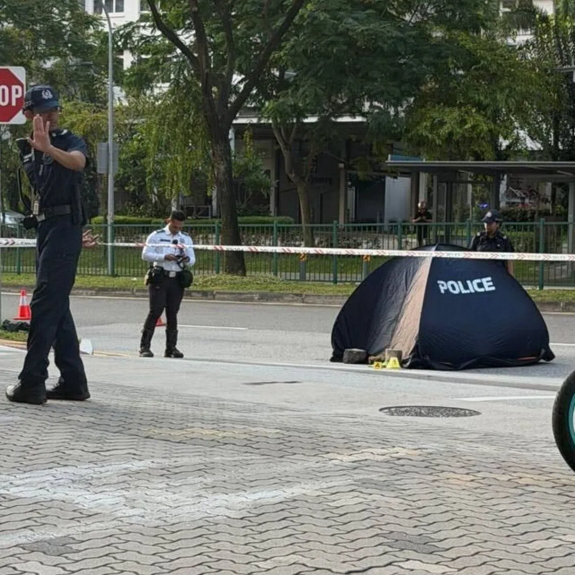 A 79-year-old male pedestrian was pronounced dead at the scene of an accident in Bukit Batok West Avenue 9 on Dec 22.