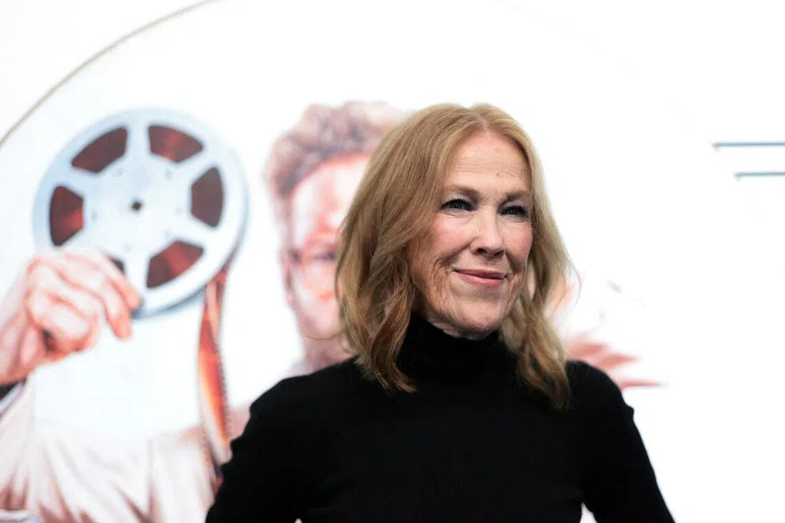 Catherine O'Hara attends a For Your Consideration event for the series The Studio in Los Angeles, US on May 21, 2025. 