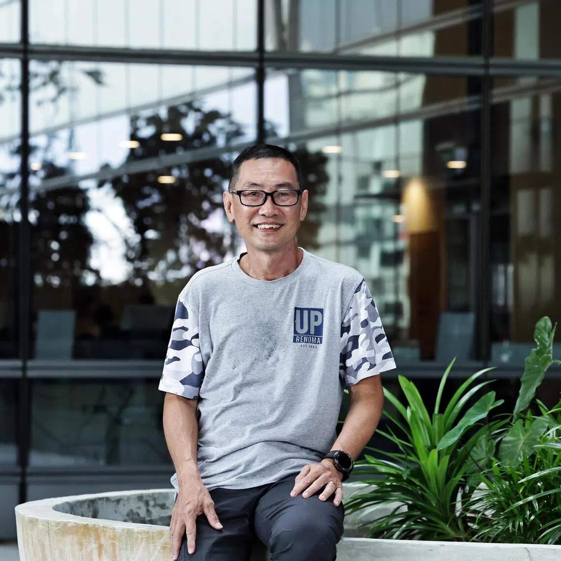 Lung cancer patient and Solstice participant Kang Kim Choon went for low-dose computed tomography scans as part of the study.