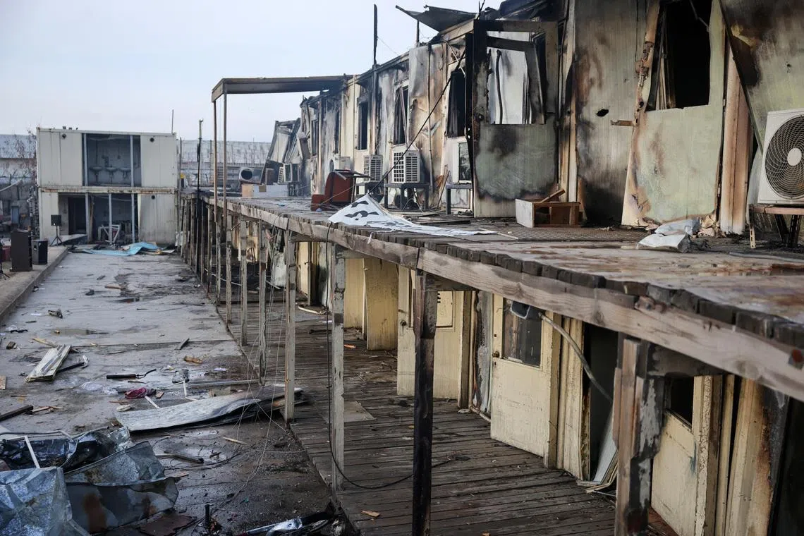 The site of a drug users rehabilitation hospital that was destroyed in what the Taliban said was a Pakistani air strike in Kabul, Afghanistan, March 17, 2026. REUTERS/Sayed Hassib