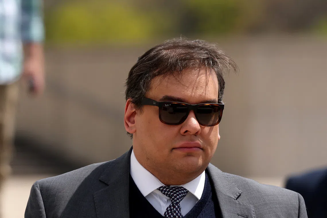 Former US congressman George Santos released from prison after Trump commutes his 7-year sentence
