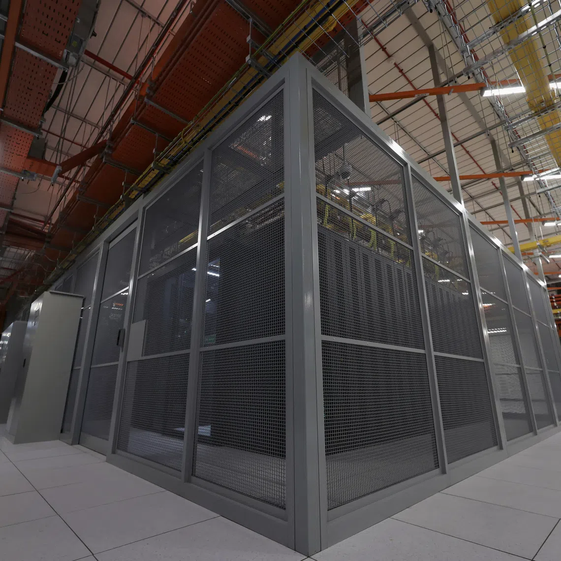 Digital Realty’s data centre facility in Loyang. All four operators currently operate several data centres across Singapore.