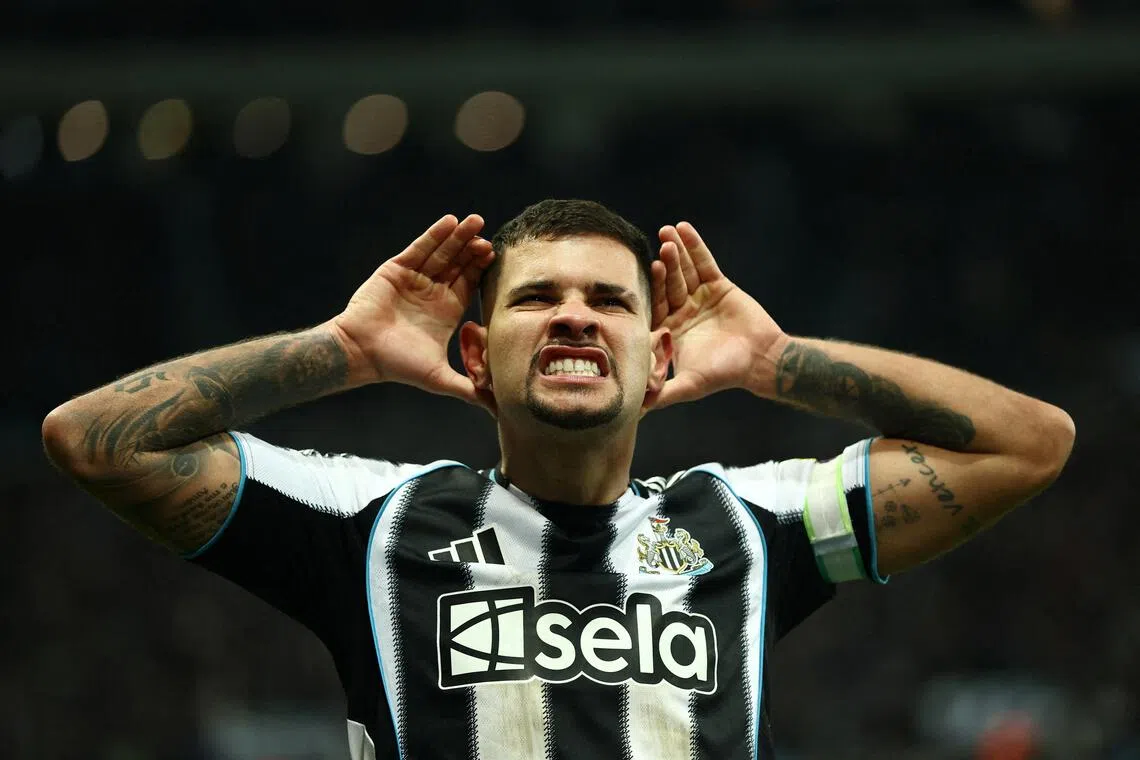 Newcastle United’s Bruno Guimaraes has been linked to a move to Arsenal.