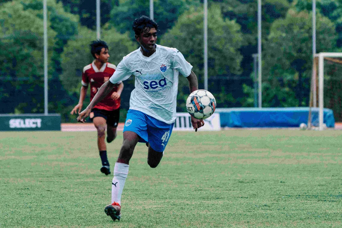 sarrvin raj youth development Singapore