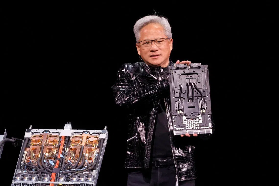 Nvidia CEO Jensen Huang in Shanghai amid China regulatory headwinds