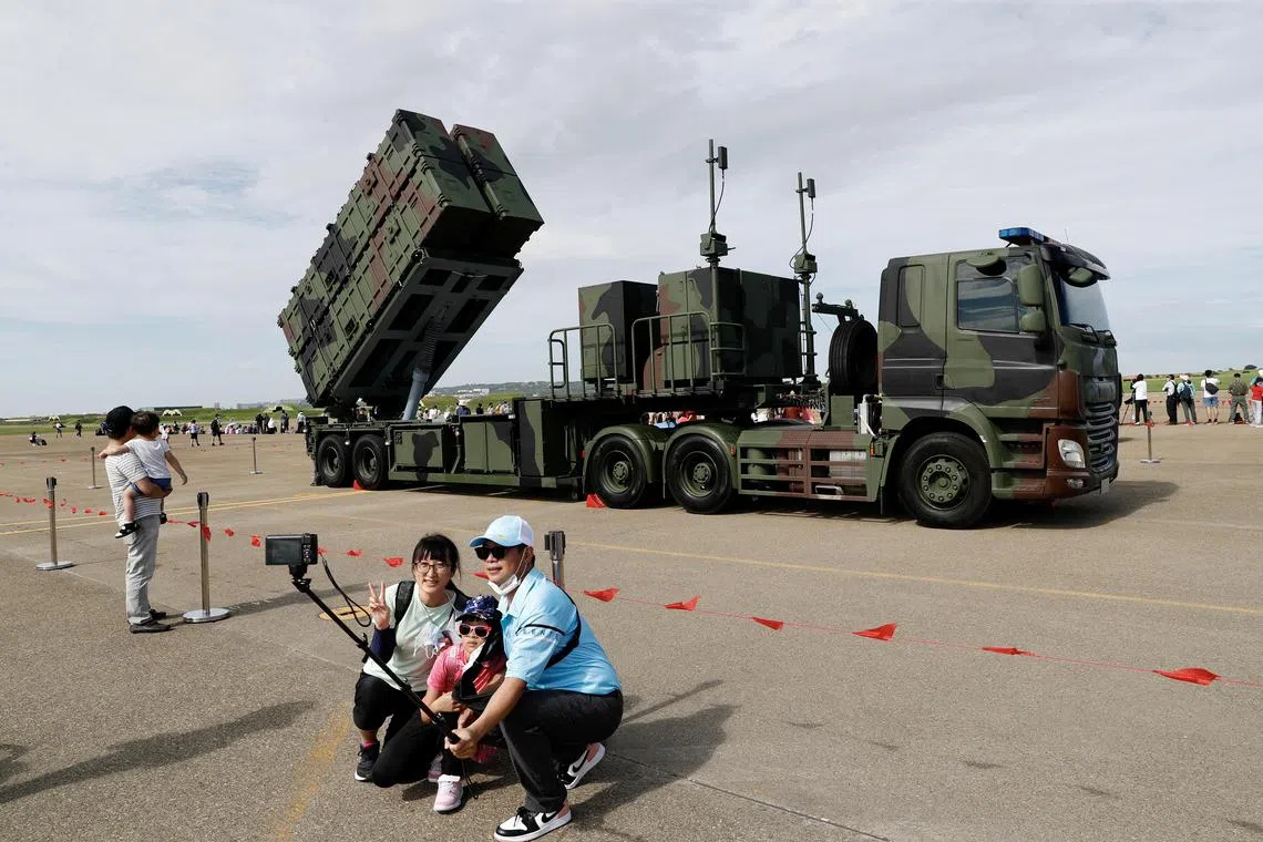 Taiwan's defence budget has been growing since 2017 in response to threats from China.