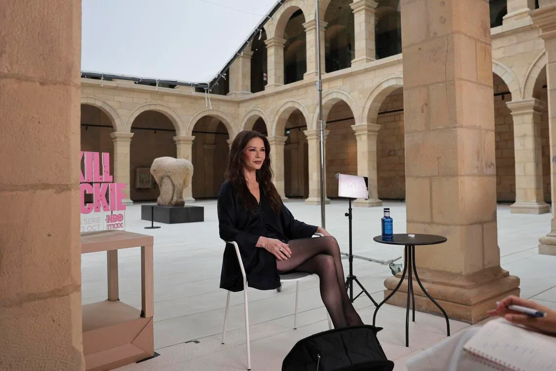 Actress Catherine Zeta-Jones finally puts her Welsh accent to work in ...