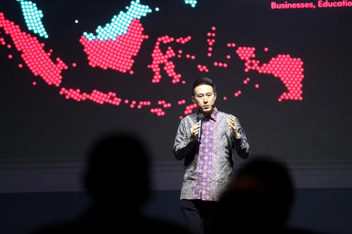 TikTok CEO Chew Shou Zi said a $16.4 million investment will support more than 120,000 SMEs.