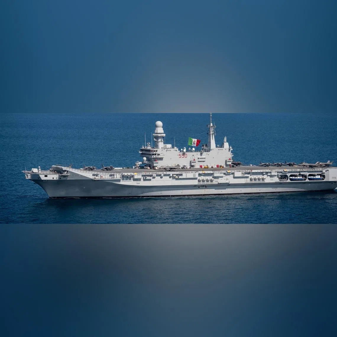 Decommissioned Italian aircraft carrier ITS Giuseppe Garibaldi is expected to arrive in Indonesia in October.