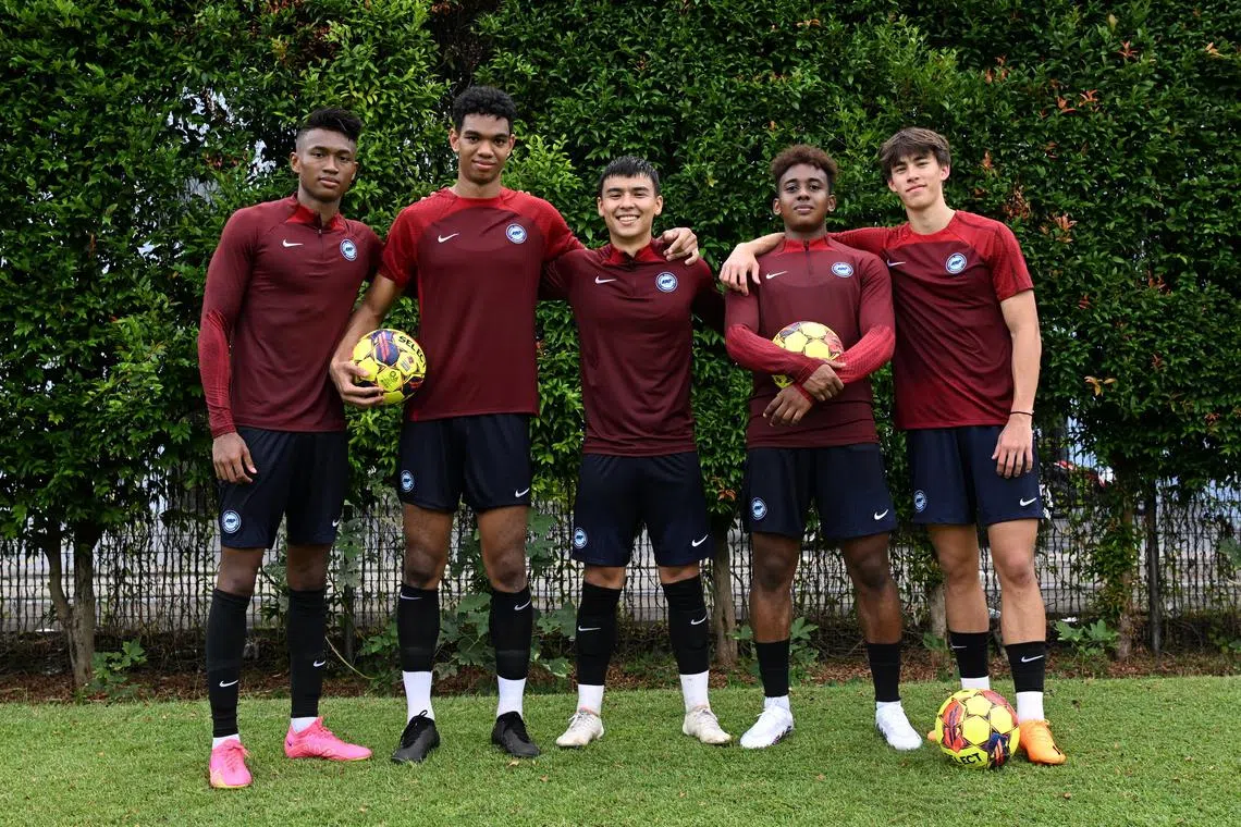 Bill Mamadou, Jordan Emaviwe, Jared Gallagher, Abdul Rasaq and Harhys Stewart are part of the 20-man SEA Games football squad.
