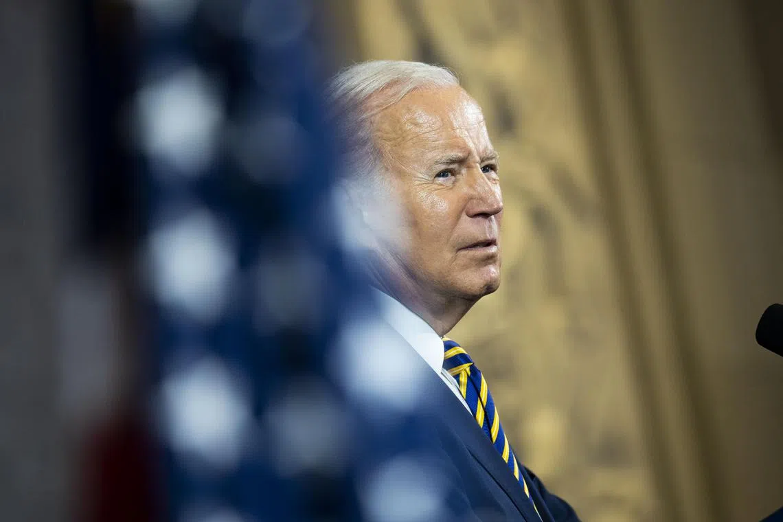 Mr Joe Biden said the documents were immediately turned over to the National Archives after they were found.