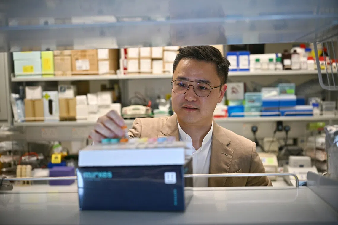 Dr Zhou Lihan, co-founder and CEO of Mirxes at NCCS on Oct 16. Current screening methods for liver cirrhosis pose challenges in detecting the disease in its early stages, presenting obstacles in primary care, said Mirxes and NCCS in a statement.