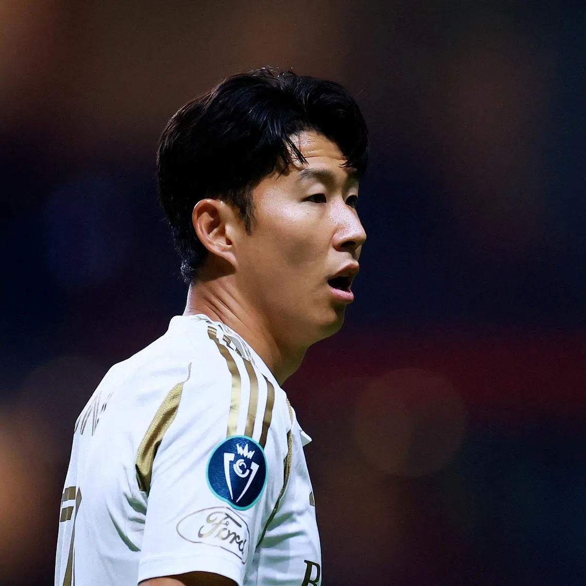 FILE PHOTO: Soccer Football - CONCACAF Champions Cup - Semi Final - Second Leg - Toluca v Los Angeles FC - Estadio Nemesio Diez, Toluca, Mexico - May 6, 2026 Los Angeles FC's Son Heung-Min reacts REUTERS/Eloisa Sanchez/File Photo