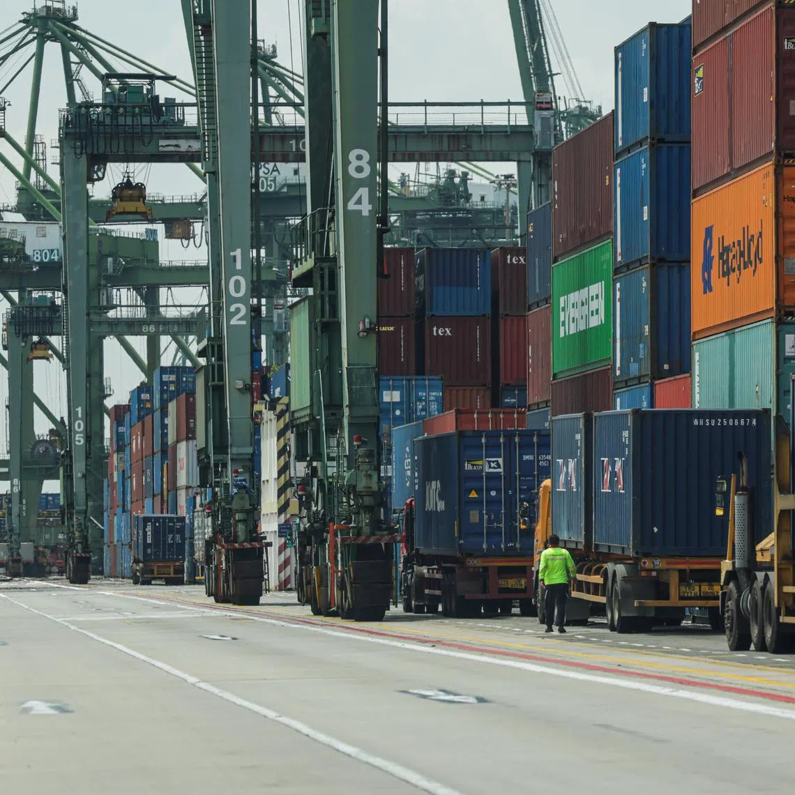 Singapore's trade agency still expects growth in key exports to come in at the lower end of its 1 per cent to 3 per cent forecast in 2025.