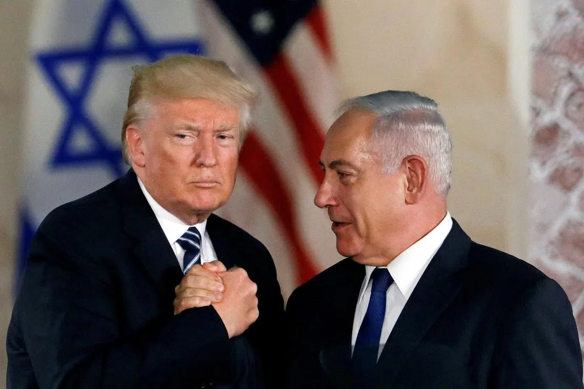 Republican presidential Donald Trump has criticised Israeli Prime Minister Benjamin Netanyahu over the war in Gaza.