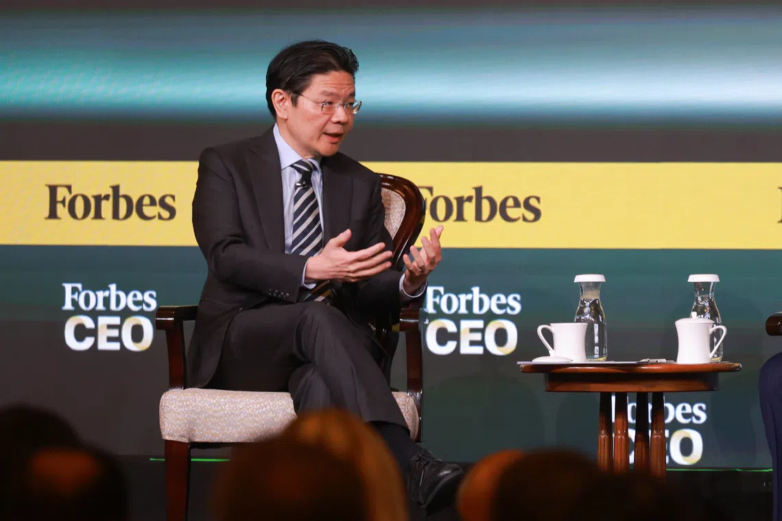Prime Minister Lawrence Wong said that unlike some countries that see unions as obstacles, Singapore embraces unions as partners with a role to play in the rollout of AI.
