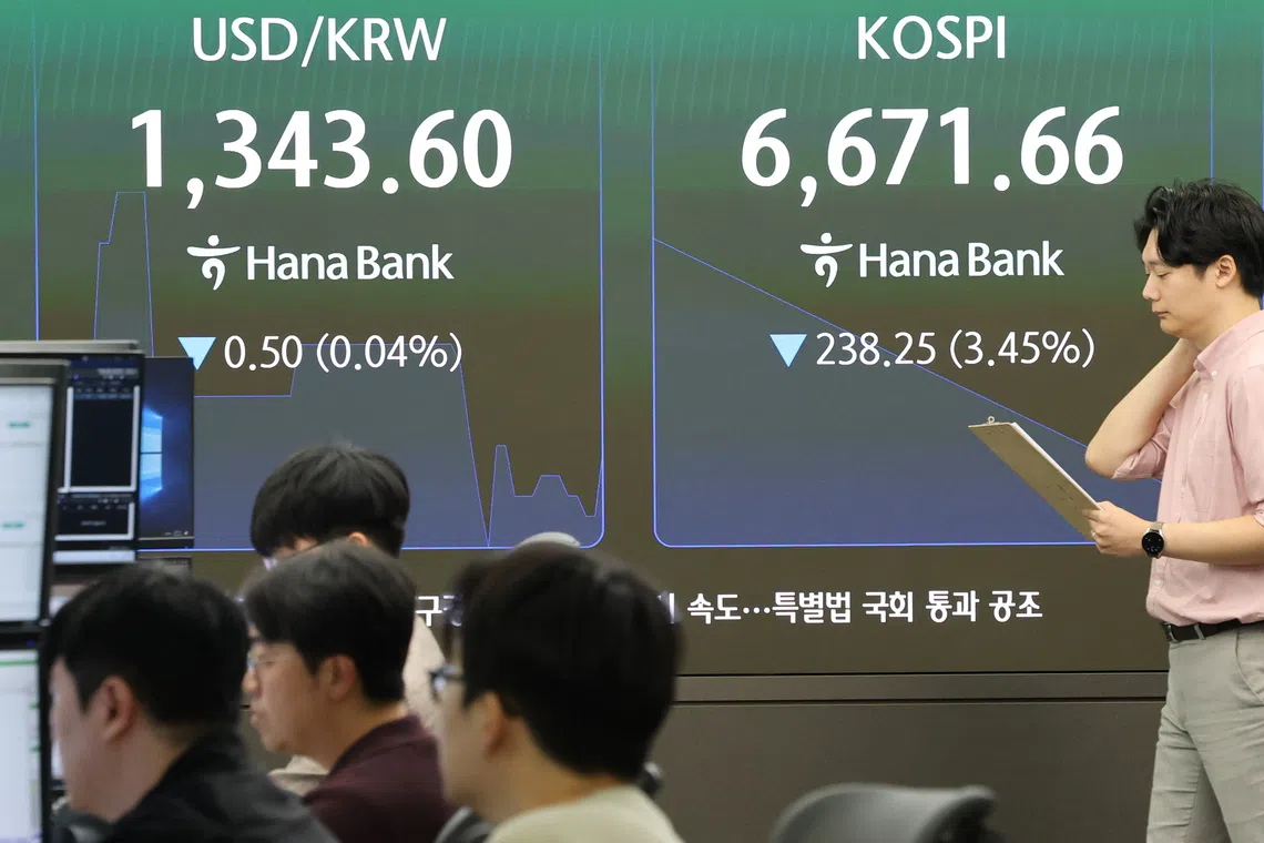 After a shaky start, MSCI’s broadest index of Asia-Pacific shares outside Japan was up 0.5 per cent, snapping a four-day losing streak.