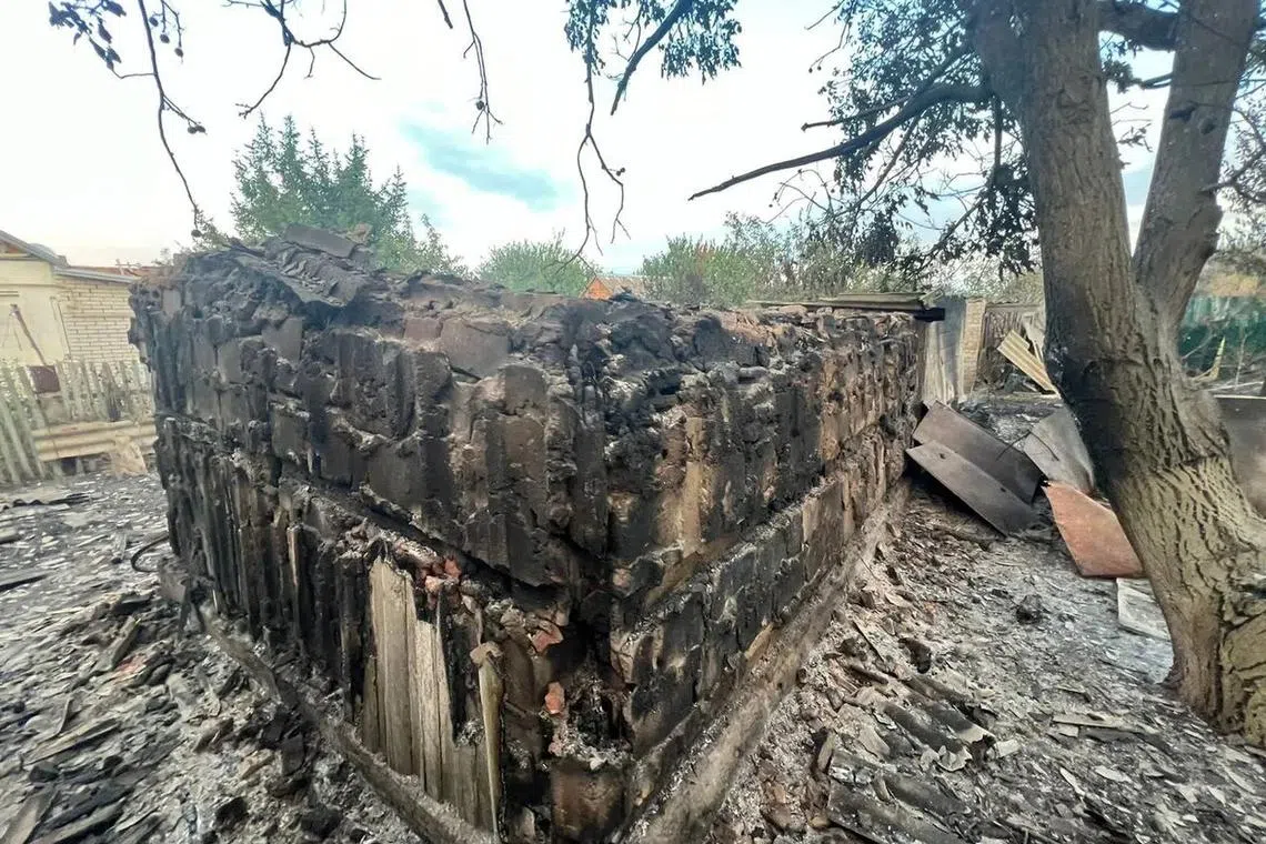 Three workers died when Russian shells struck an agricultural enterprise in the town of Huliaipole, in Ukraine's south-eastern Zaporizhzhia region.