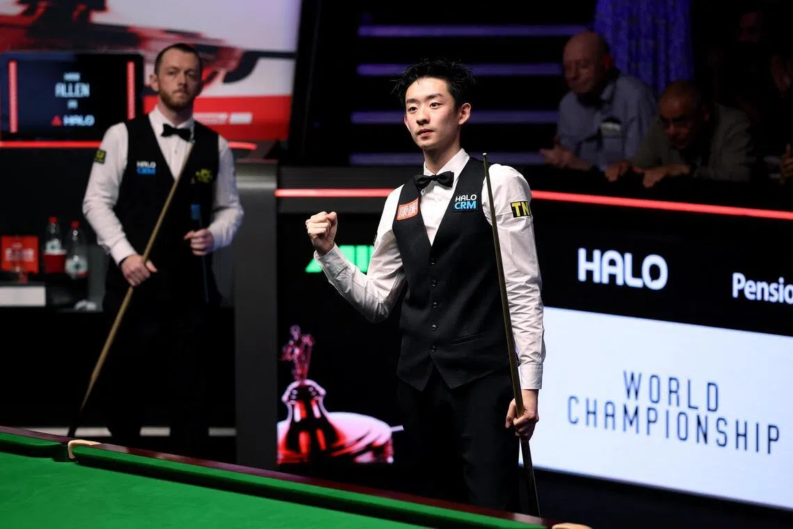 China’s Wu Yize wins last-frame thriller to reach snooker world c’ship final