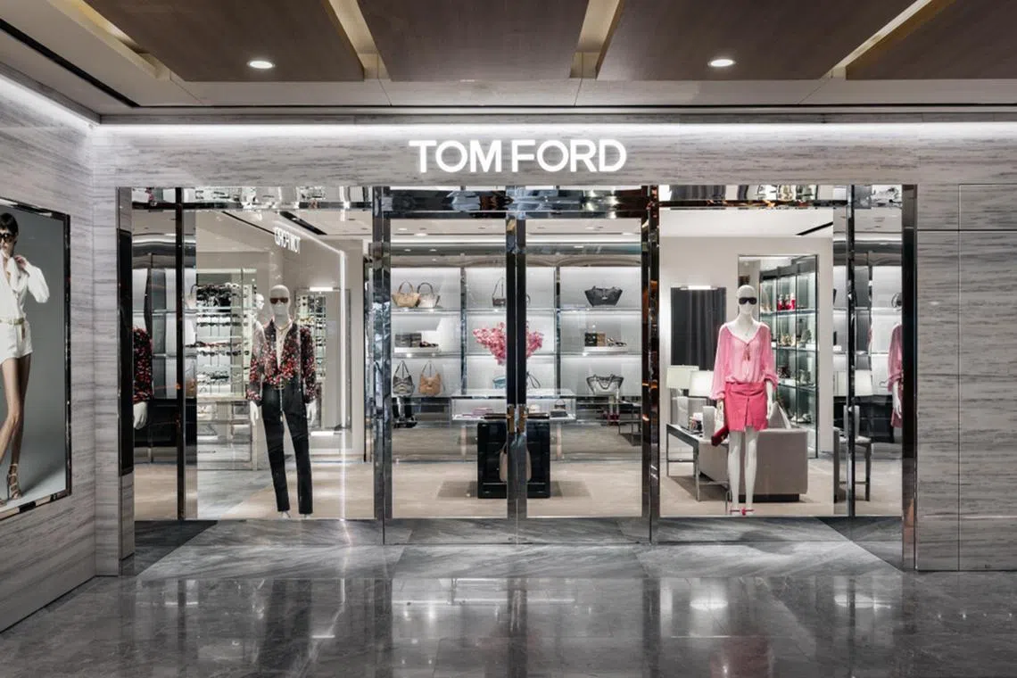 Tom Ford opens its first flagship boutique in Paragon 

