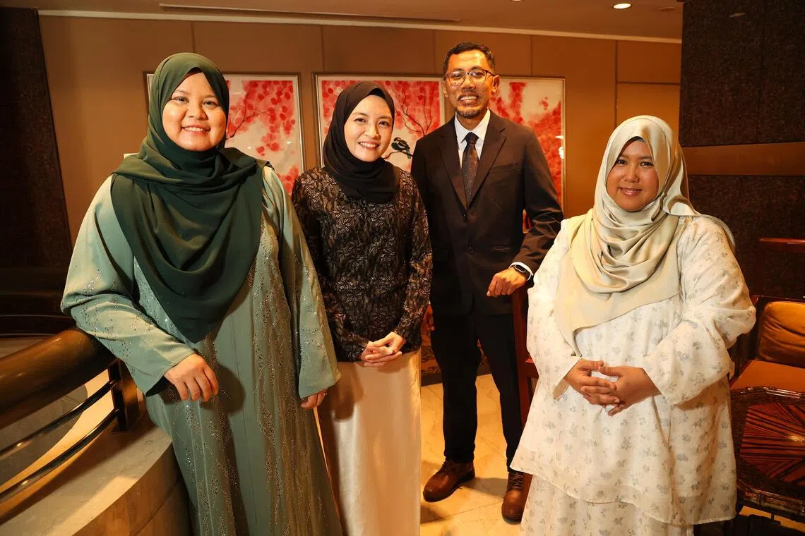 The team from Project ARIF includes (from left) Suzanna Sulaiman, Nur Adila Ahmad Hatib, Mohamad Helmy Mohamad Isa and Siti Nurzakiah Zaran.