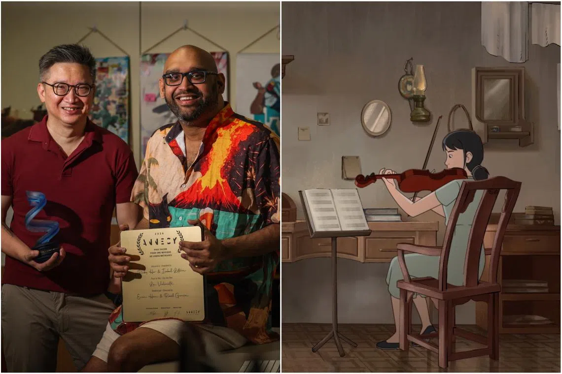 Could award-winning animated film The Violinist be Singapore’s first true Oscar contender?