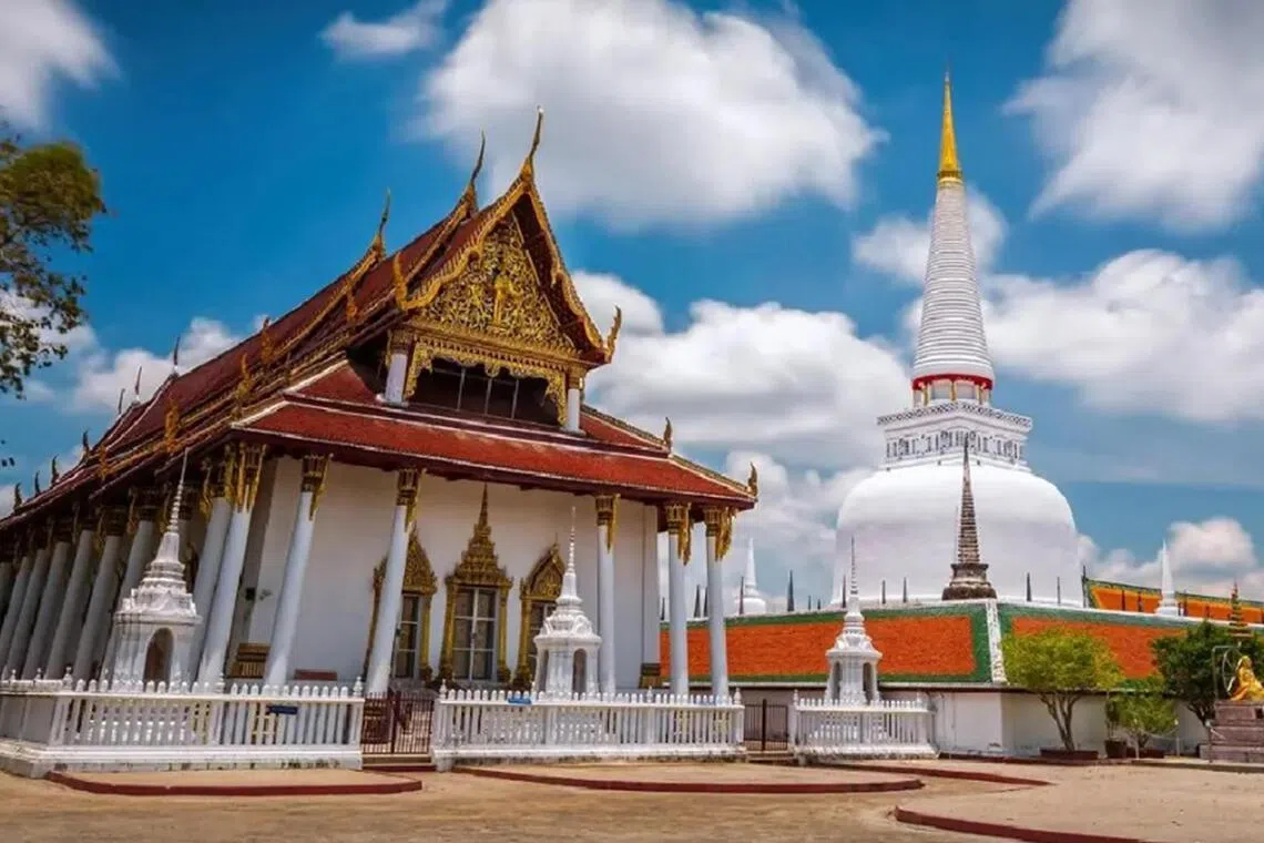 The monastery was founded in the eighth century.