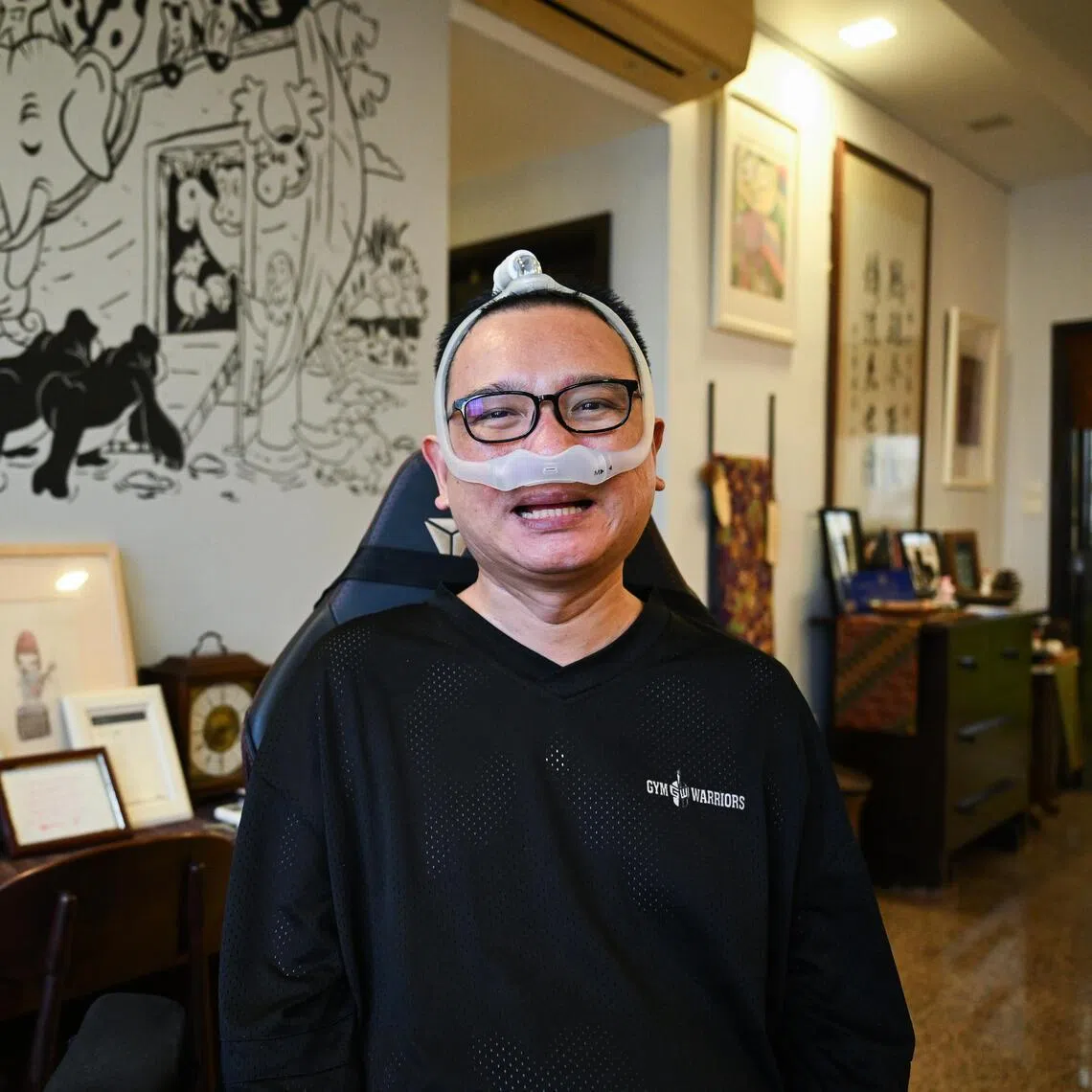 ST20260410_202611600374/thjim/Shintaro Tay/ Theresa Tan// Mr Yeo Whee Jim, who is in his early 50s, was diagnosed with amyotrophic lateral sclerosis (ALS) in 2023. The widower, who lost his wife to cancer about a decade ago, has a teenage daughter. He started a charitable fund in 2025 with over $400,000 of his money to help children from disadvantaged families, including young caregivers. He did this even when he is so ill and with a limited lifespan.