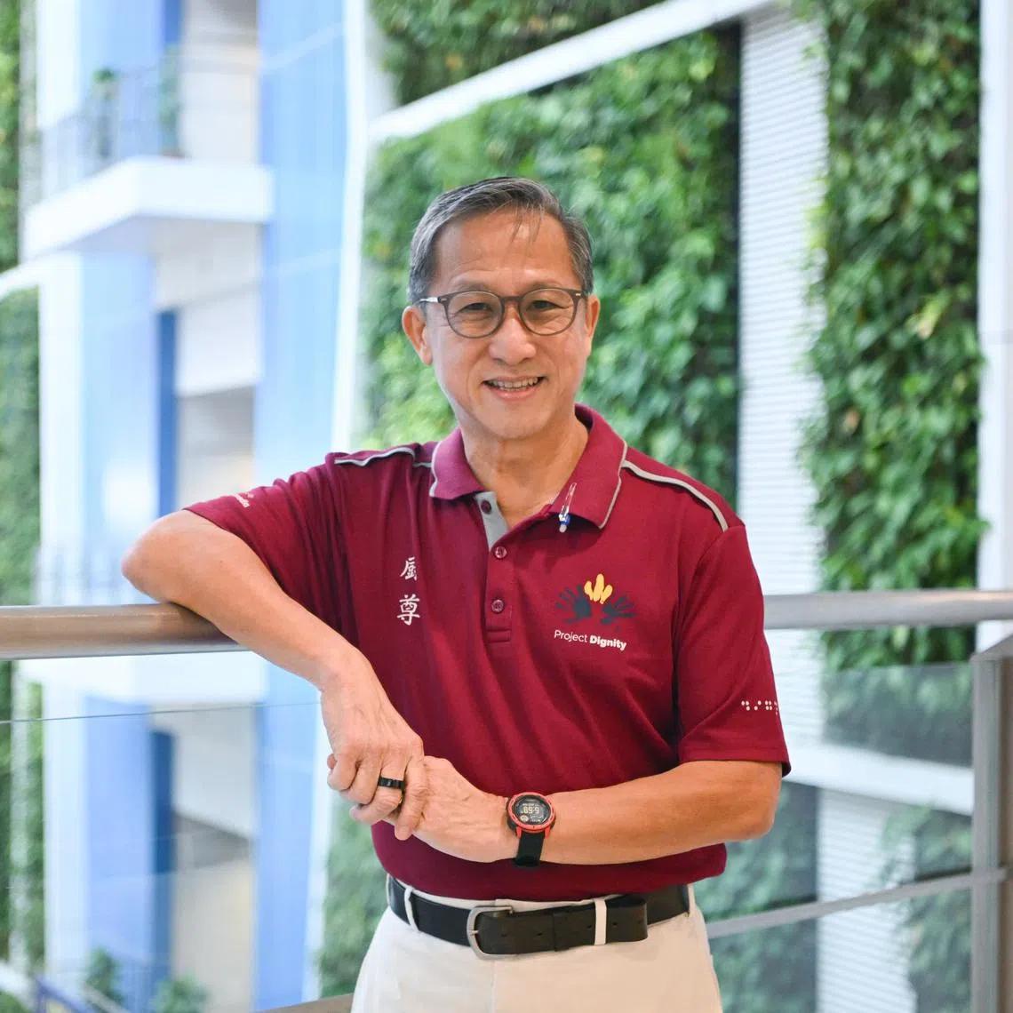 Mr Koh Seng Choon, founder of Dignity Kitchen, was winner of the award in 2024.