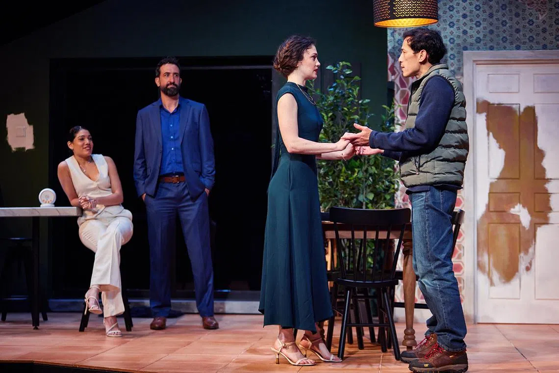 2:22 - A Ghost Story follows married couple Sam and Jenny and their friends, Lauren and Ben, as they stay up till 2:22am to investigate strange happenings in the house.