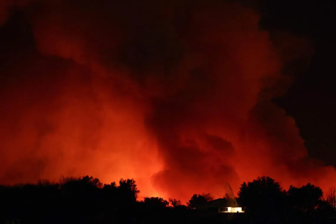 Six simultaneous blazes that have ripped across Los Angeles County neighbourhoods since Jan 7 have killed at least 11 people.