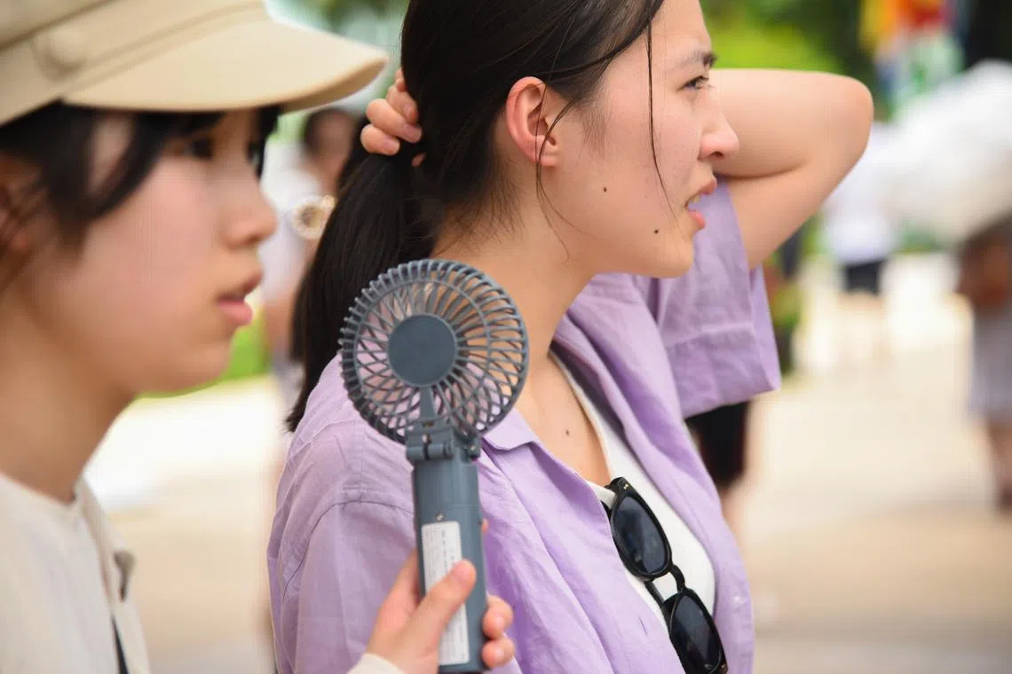 Extreme heat can cause the heart to beat too hard. Your blood pressure can start to drop. You can sweat so much that you become dehydrated or dizzy.