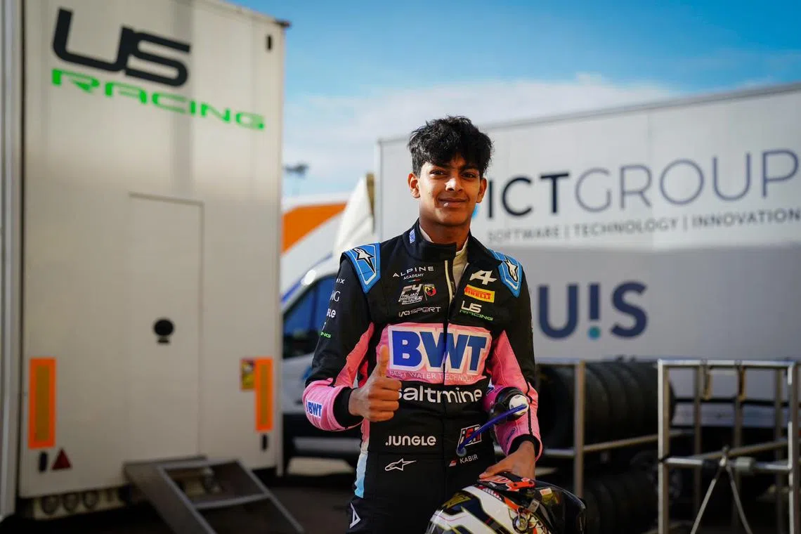 Teenager Kabir Anurag is the first Singaporean to join a Formula One development team when he signed with the Alpine Academy in April 2024.

