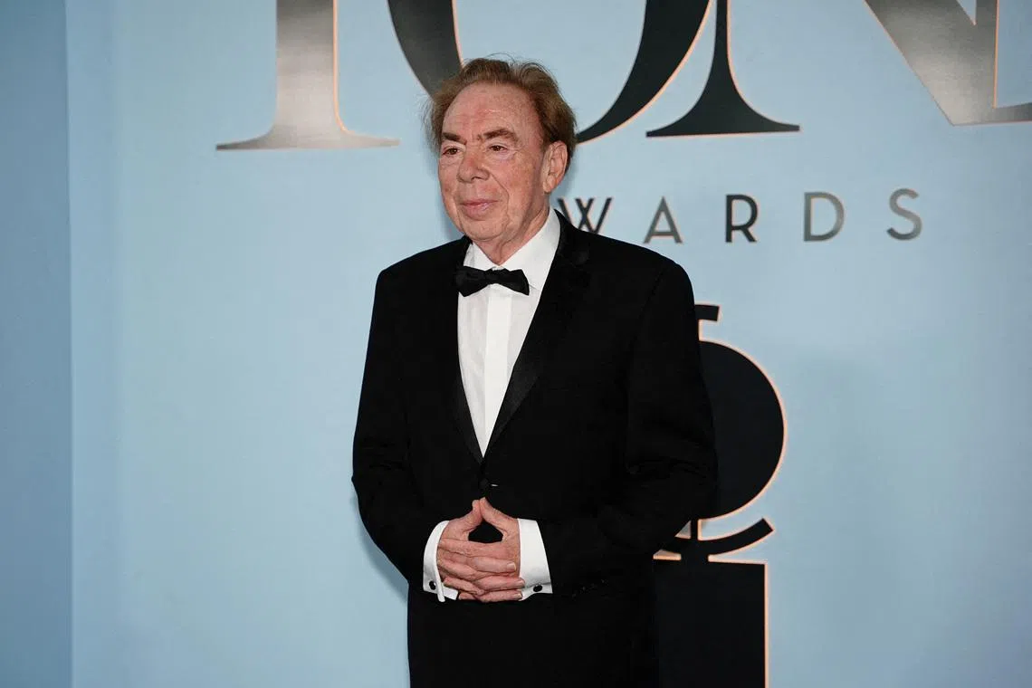 The musical was created by composer Andrew Lloyd Webber.