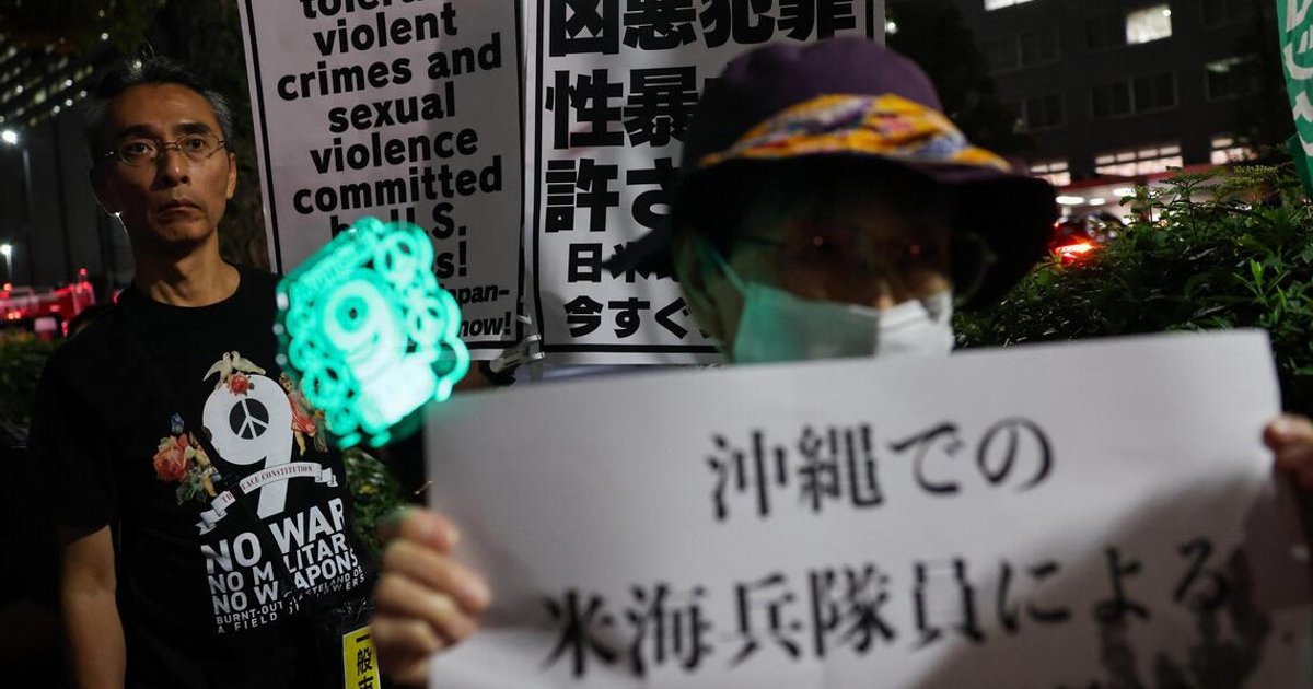 Japan, US review troops’ off-duty rules after Okinawa killing